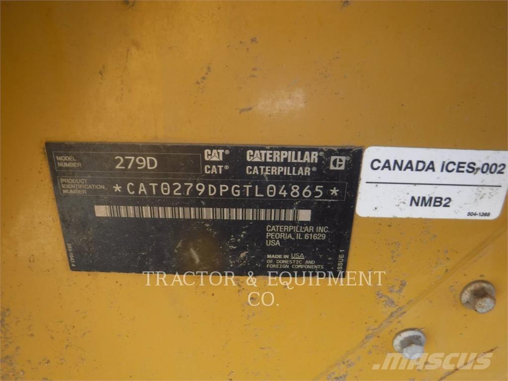 CAT 279D Ładowarki burtowe
