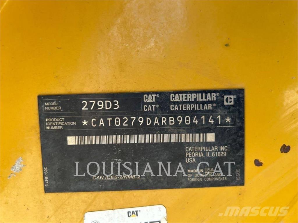 CAT 279D3 Ładowarki burtowe