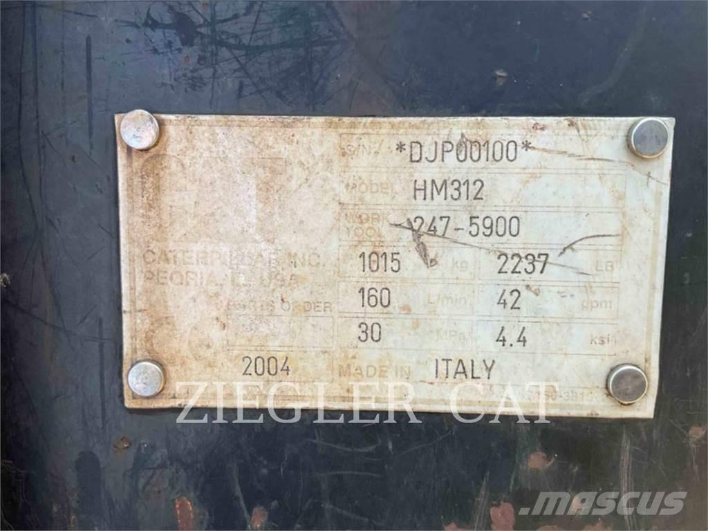 CAT 287C Ładowarki gąsienicowe