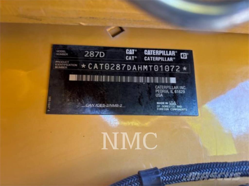 CAT 287D Ładowarki burtowe