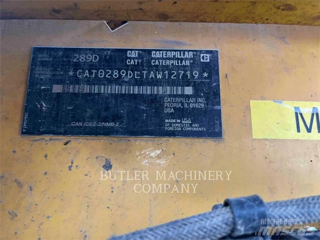 CAT 289D Ładowarki gąsienicowe