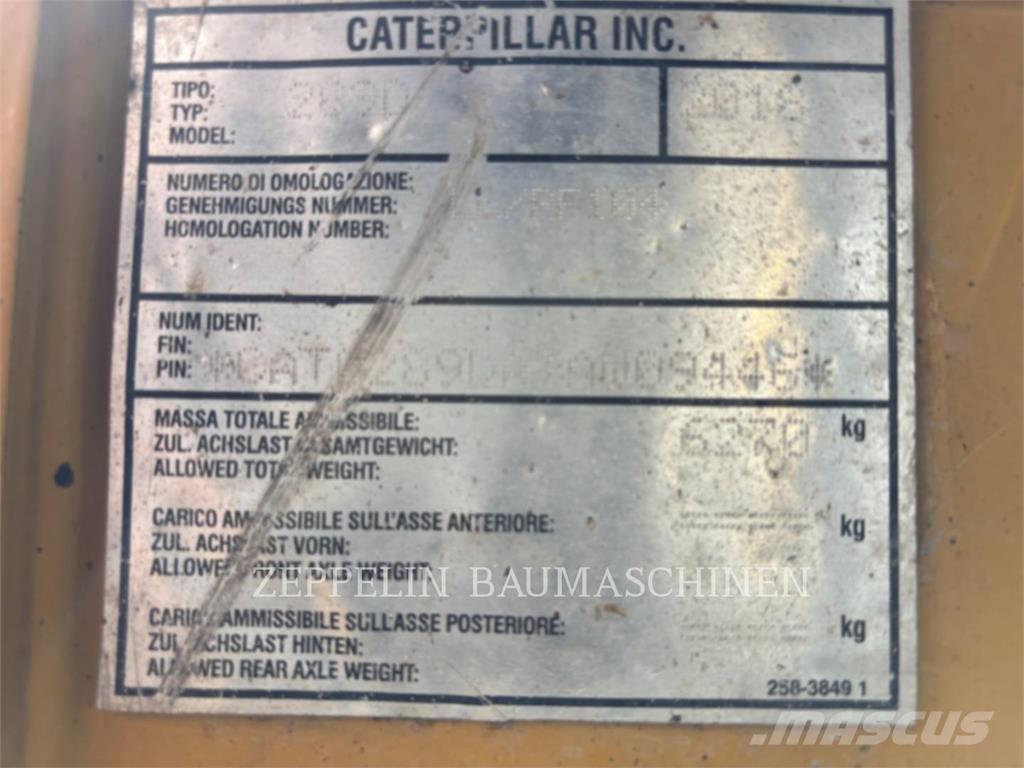 CAT 289D Ładowarki burtowe