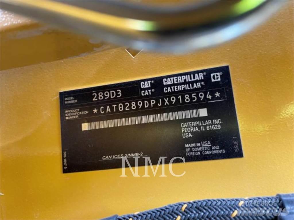 CAT 289D3 Ładowarki gąsienicowe