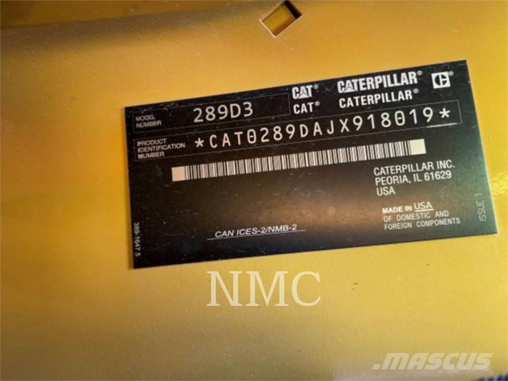 CAT 289D3 Ładowarki gąsienicowe