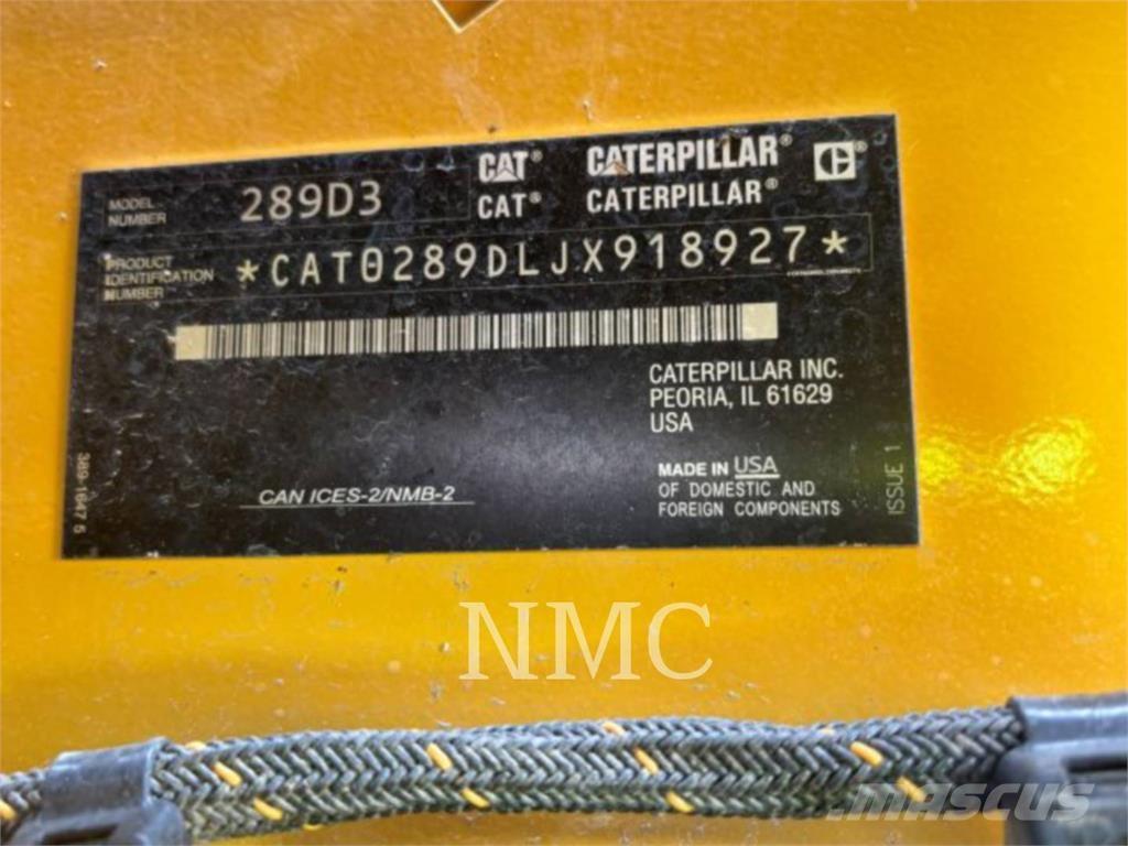 CAT 289D3 Ładowarki gąsienicowe