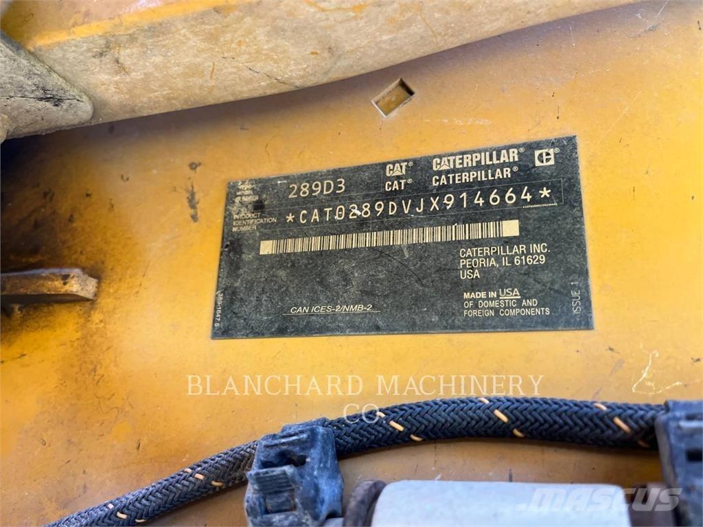 CAT 289D3 Ładowarki gąsienicowe