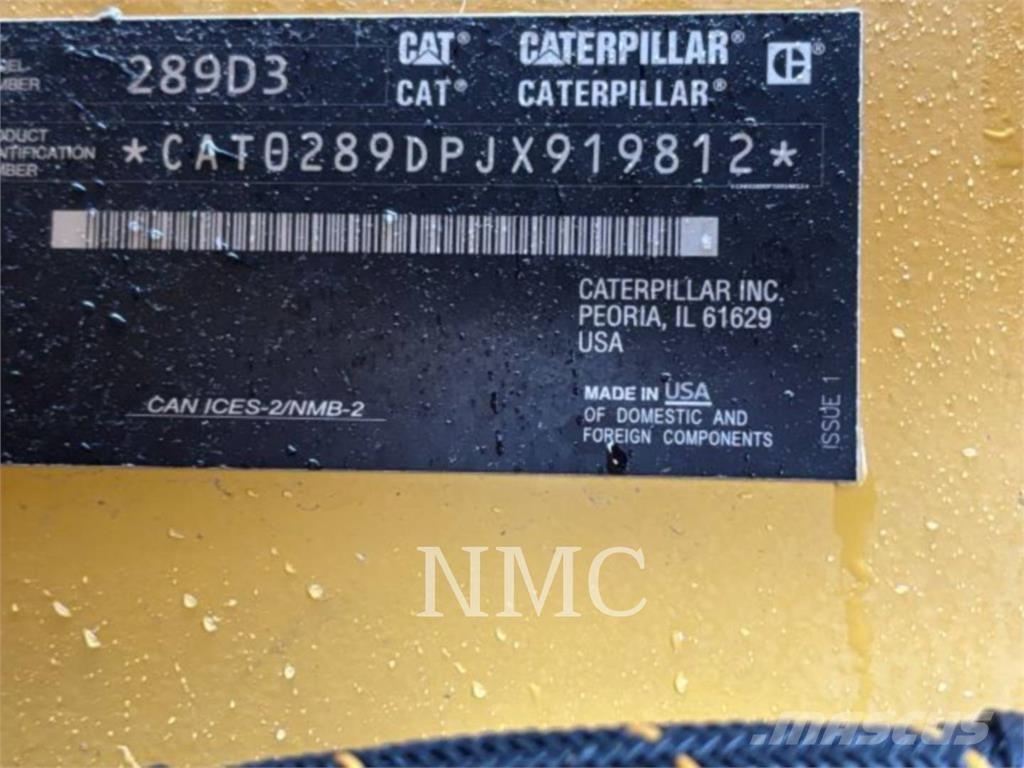 CAT 289D3 Ładowarki gąsienicowe