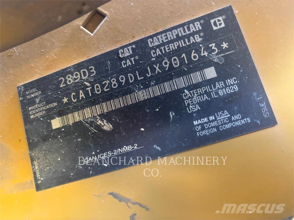 CAT 289D3 Ładowarki gąsienicowe