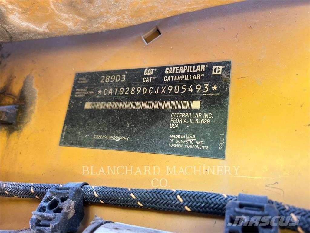 CAT 289D3 Ładowarki gąsienicowe