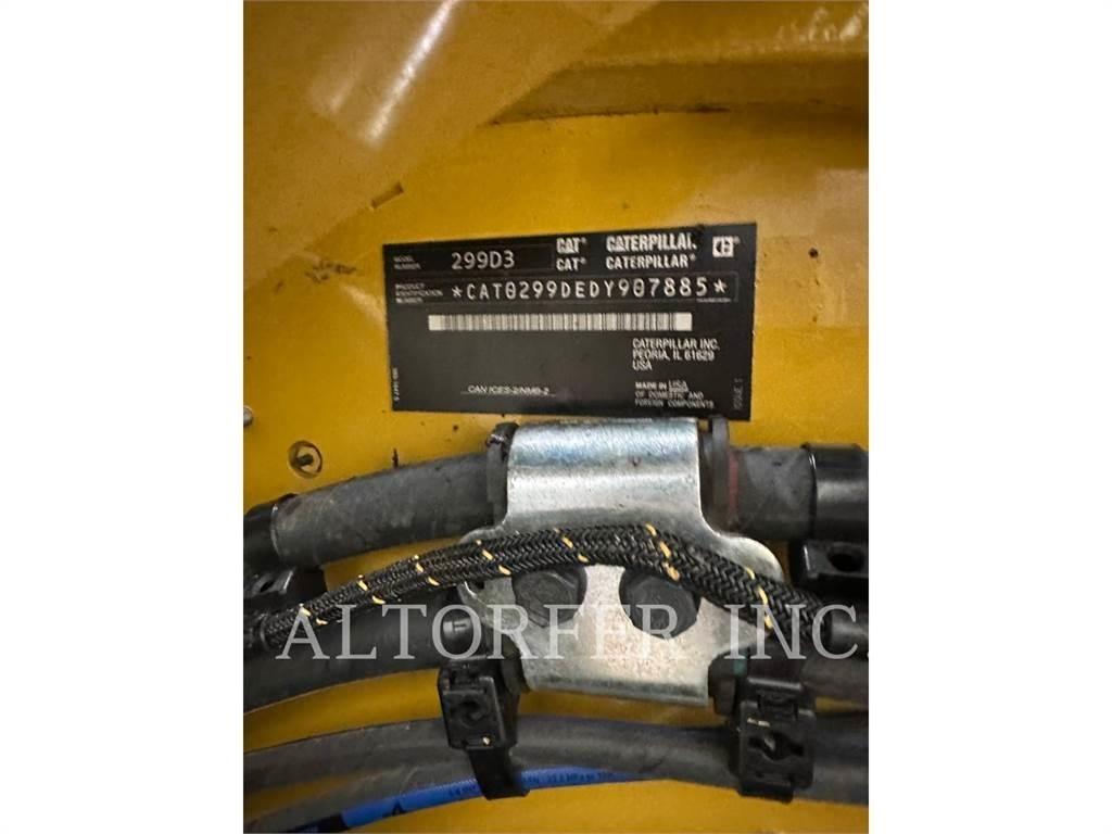 CAT 299D3 Rozściełacze do asfaltu