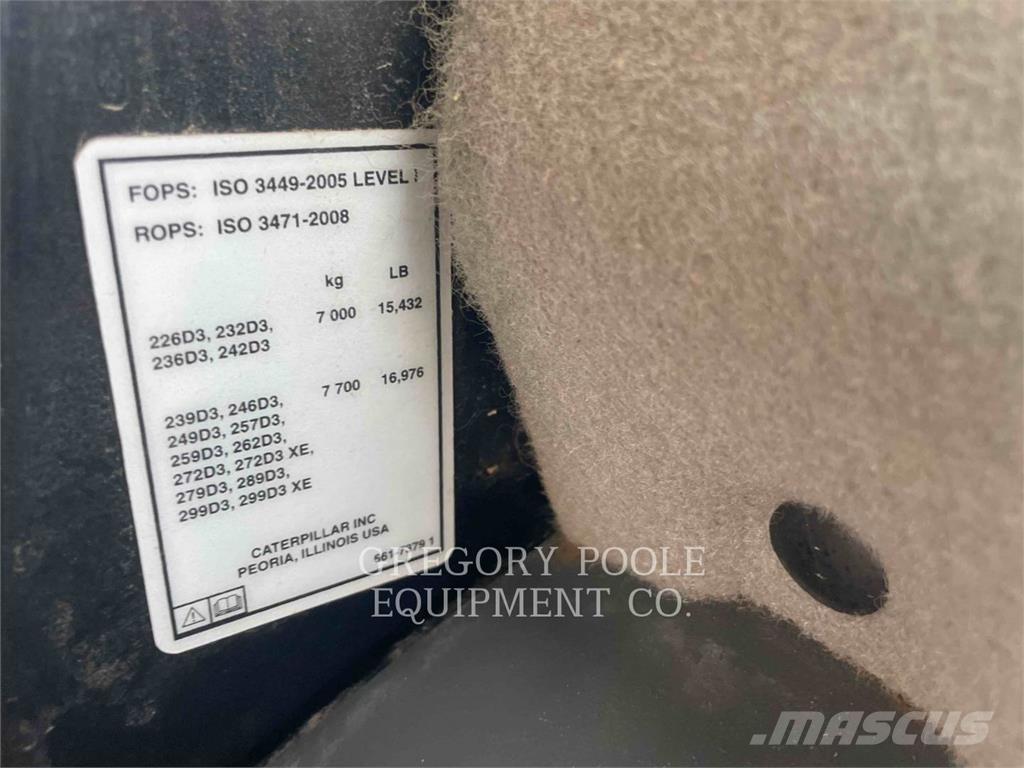 CAT 299D3XE Ładowarki gąsienicowe
