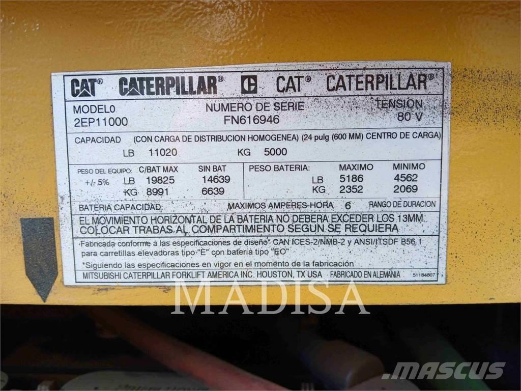 CAT 2EP11000 Wózki elektryczne