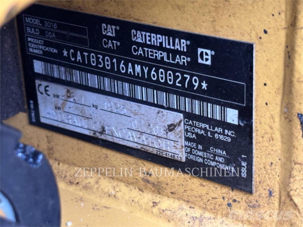 CAT 301.6-05A Koparki gąsienicowe