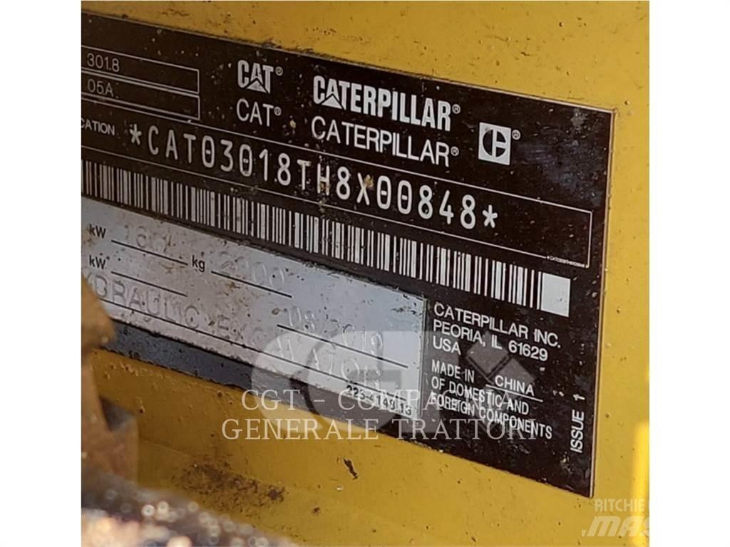 CAT 301.8 Koparki gąsienicowe