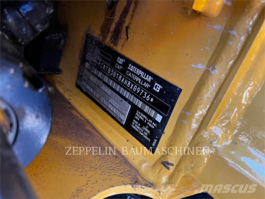 CAT 301.8-05A Koparki gąsienicowe
