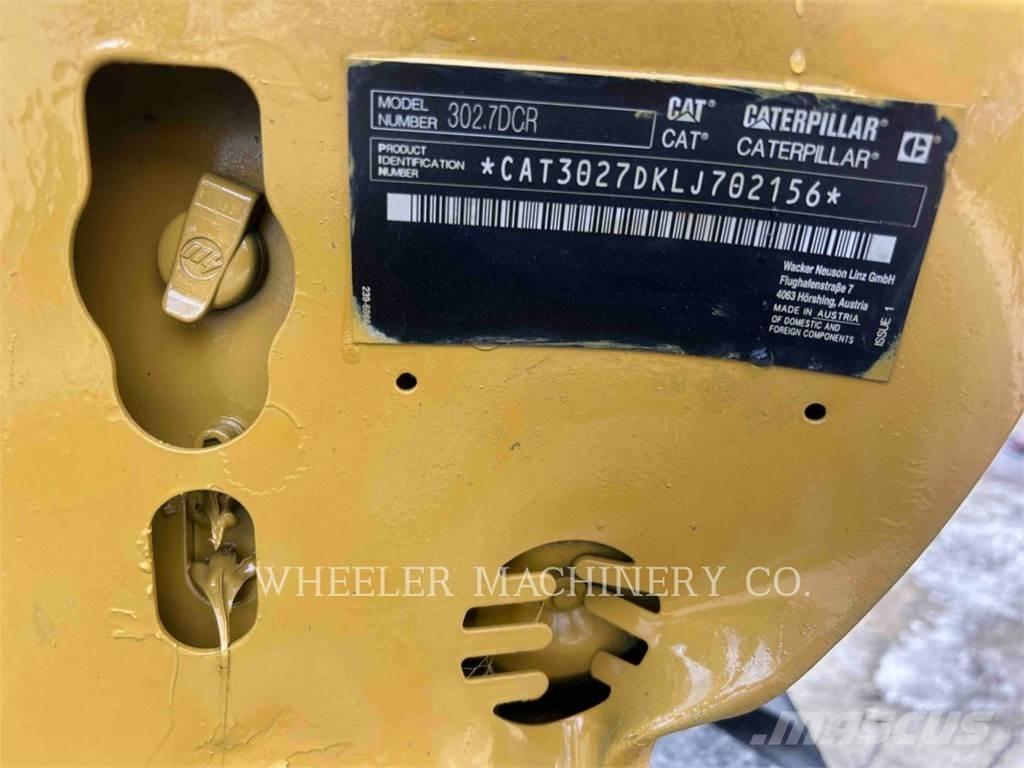 CAT 302.7DC1TH Koparki gąsienicowe