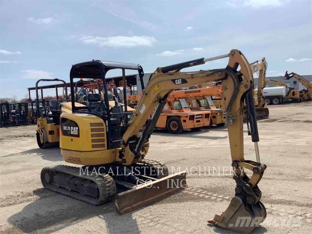 CAT 302.7DCR Koparki gąsienicowe