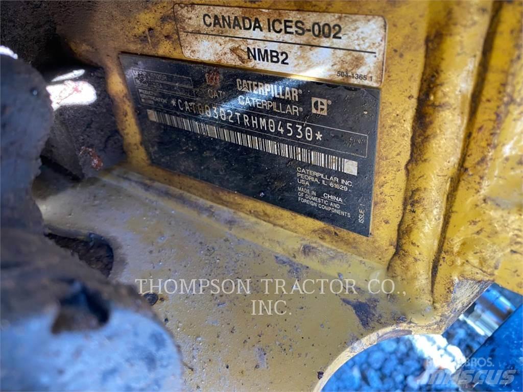 CAT 302CR Koparki gąsienicowe