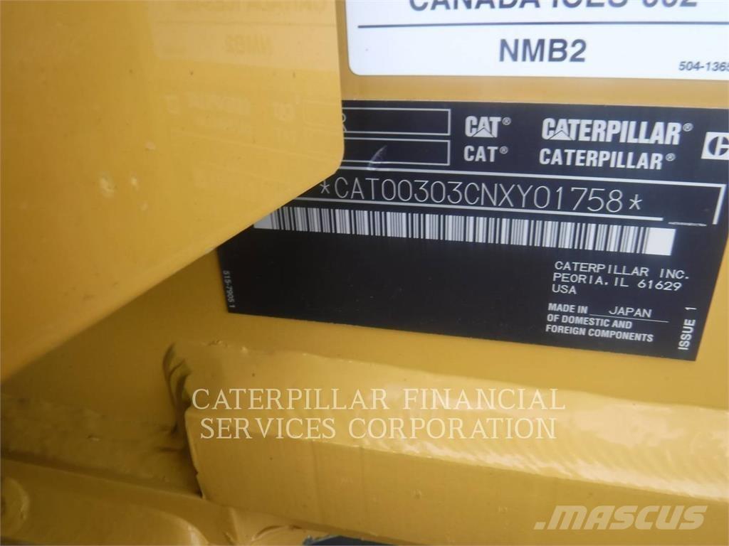 CAT 303-07CR Koparki gąsienicowe