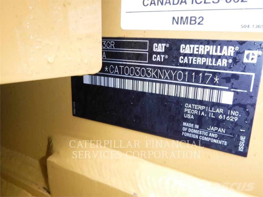 CAT 303-07CR Koparki gąsienicowe