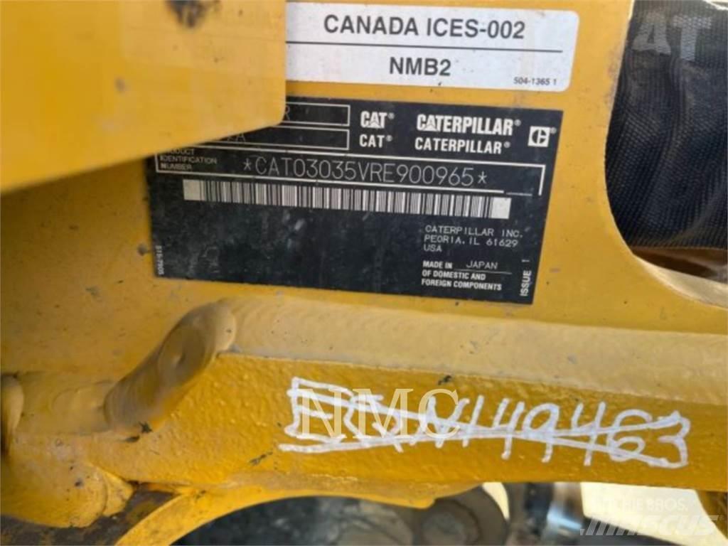 CAT 303.5 Koparki gąsienicowe