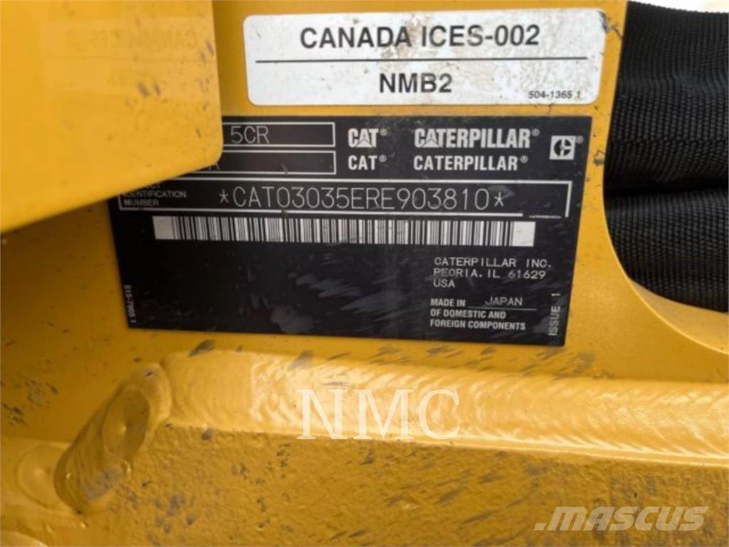 CAT 303.5-07CR Koparki gąsienicowe