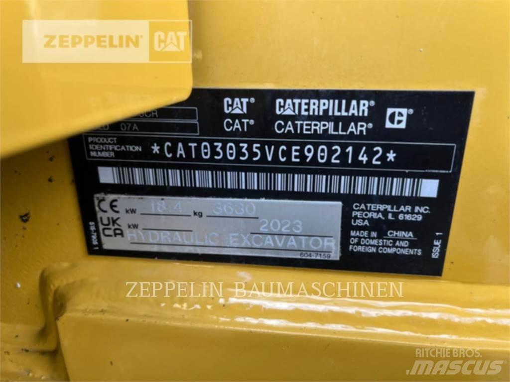 CAT 303.5CR-07 Koparki gąsienicowe