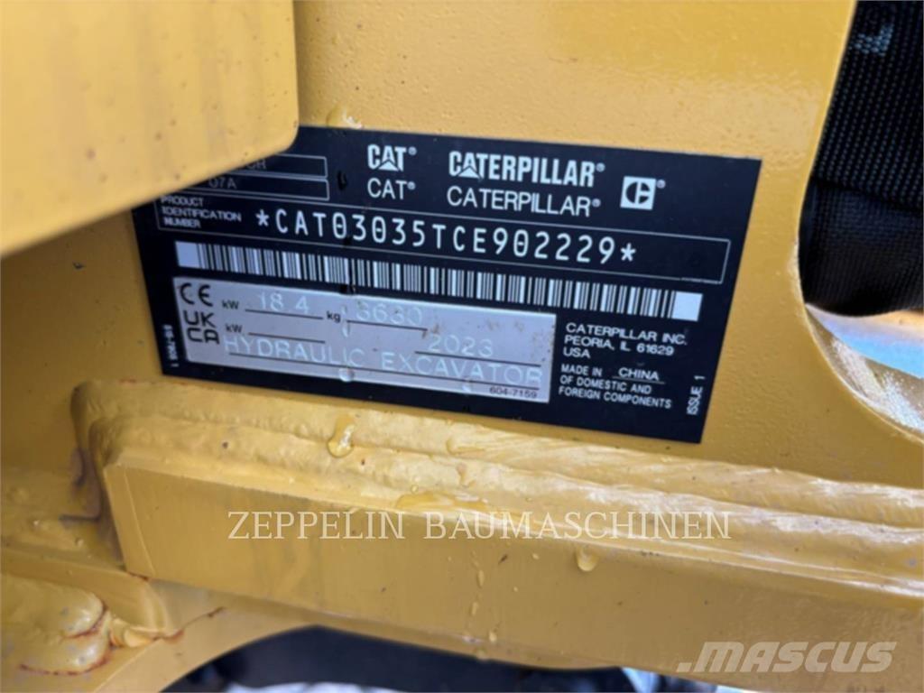 CAT 303.5CR-07 Koparki gąsienicowe