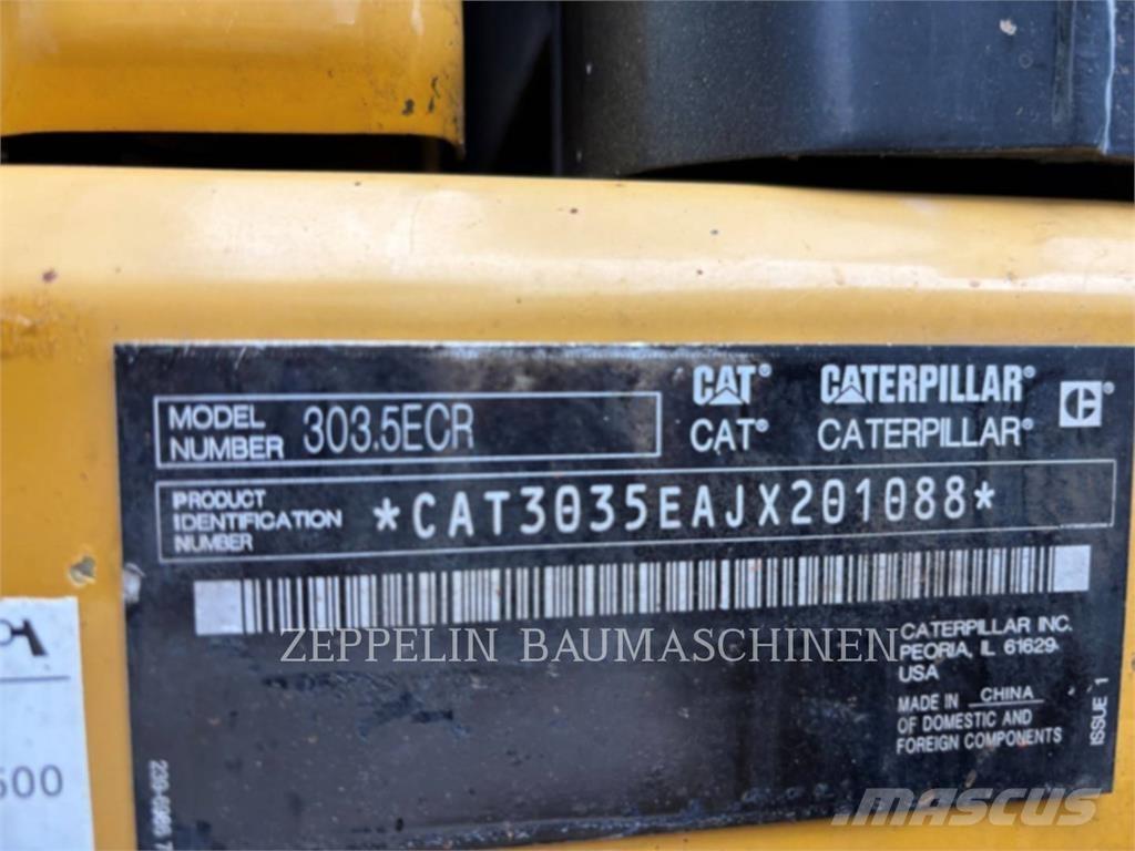 CAT 303.5ECR Koparki gąsienicowe