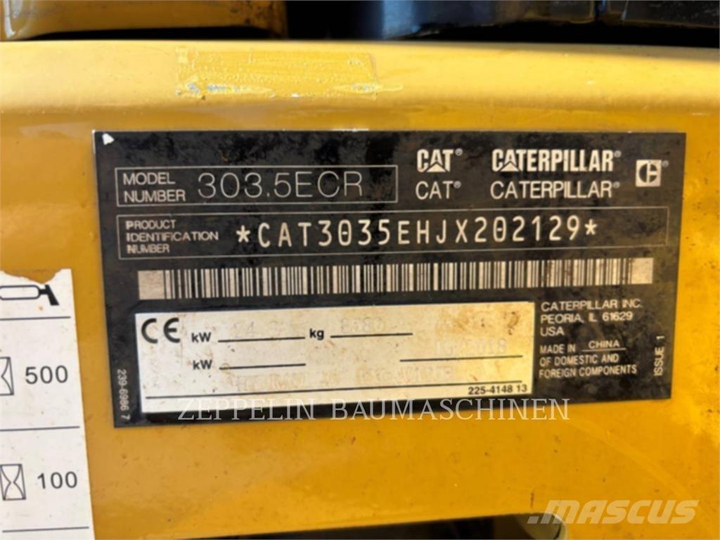 CAT 303.5ECR Koparki gąsienicowe