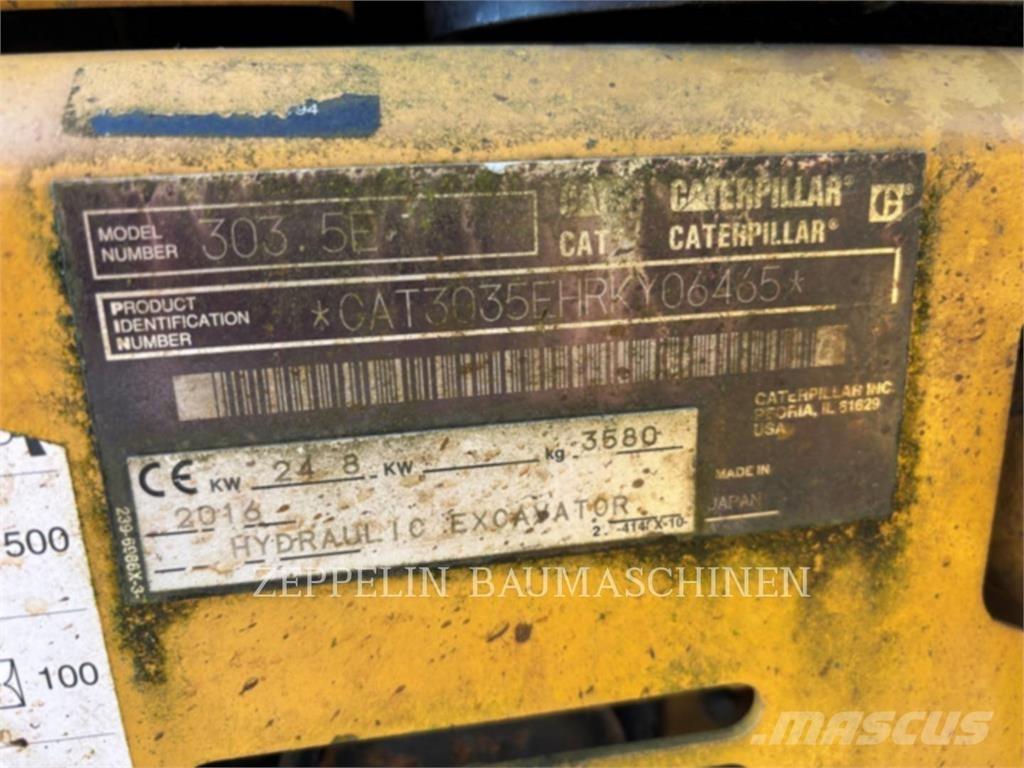 CAT 303.5ECR Koparki gąsienicowe