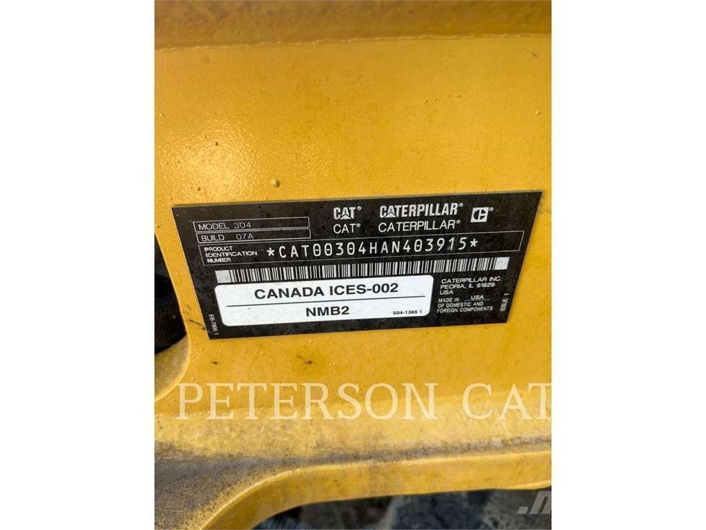 CAT 304 Koparki gąsienicowe
