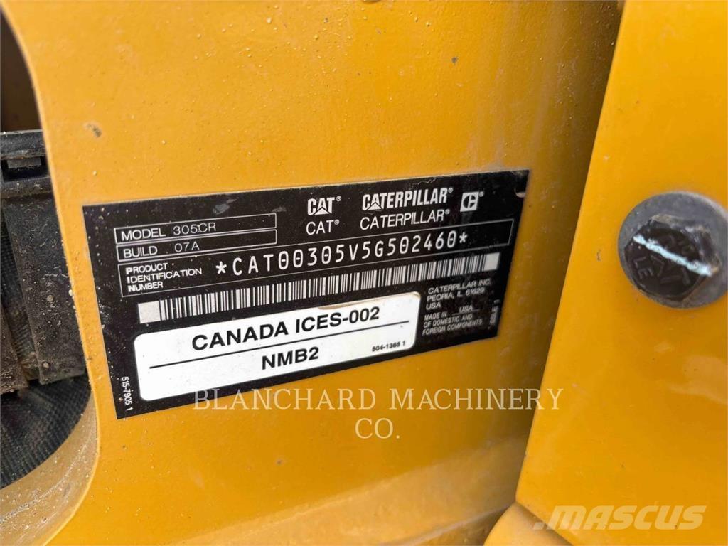 CAT 305 Koparki gąsienicowe