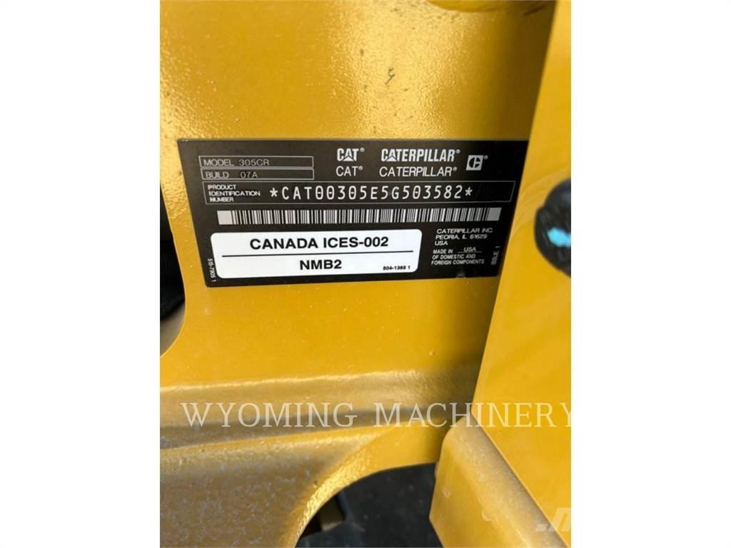 CAT 305-07CR Koparki gąsienicowe