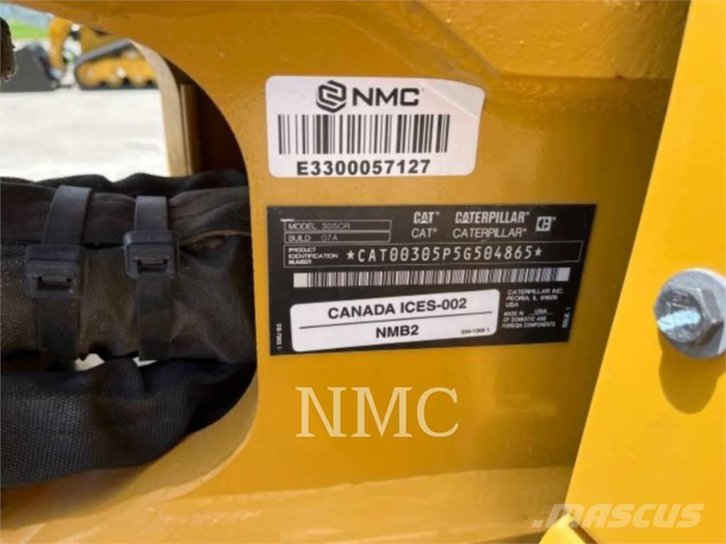 CAT 305-07CR Koparki gąsienicowe