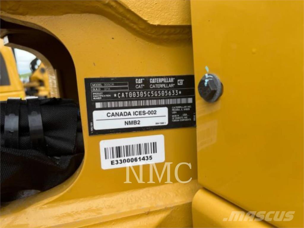 CAT 305-07CR Koparki gąsienicowe