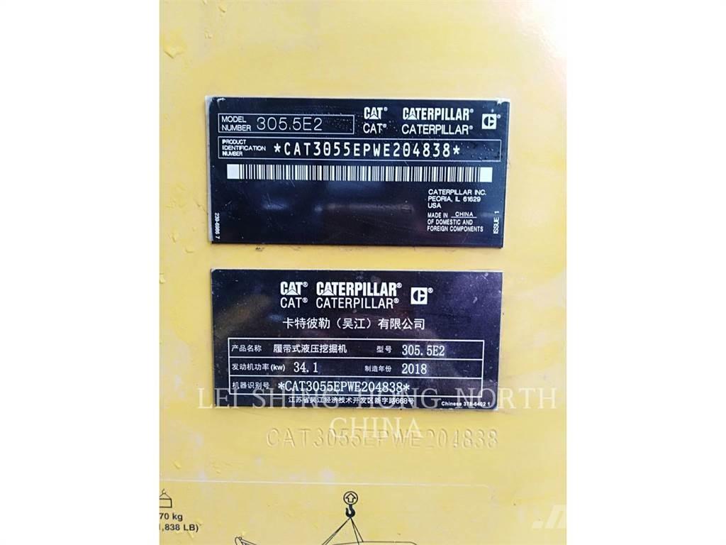 CAT 305.5E2 Koparki gąsienicowe