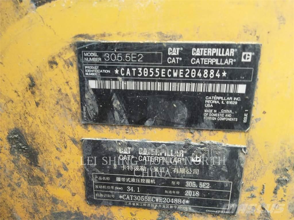 CAT 305.5E2 Koparki gąsienicowe