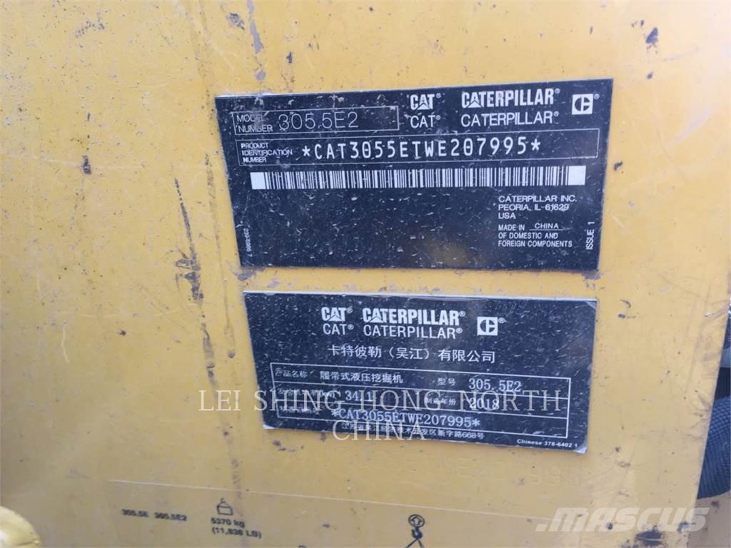 CAT 305.5E2 Koparki gąsienicowe