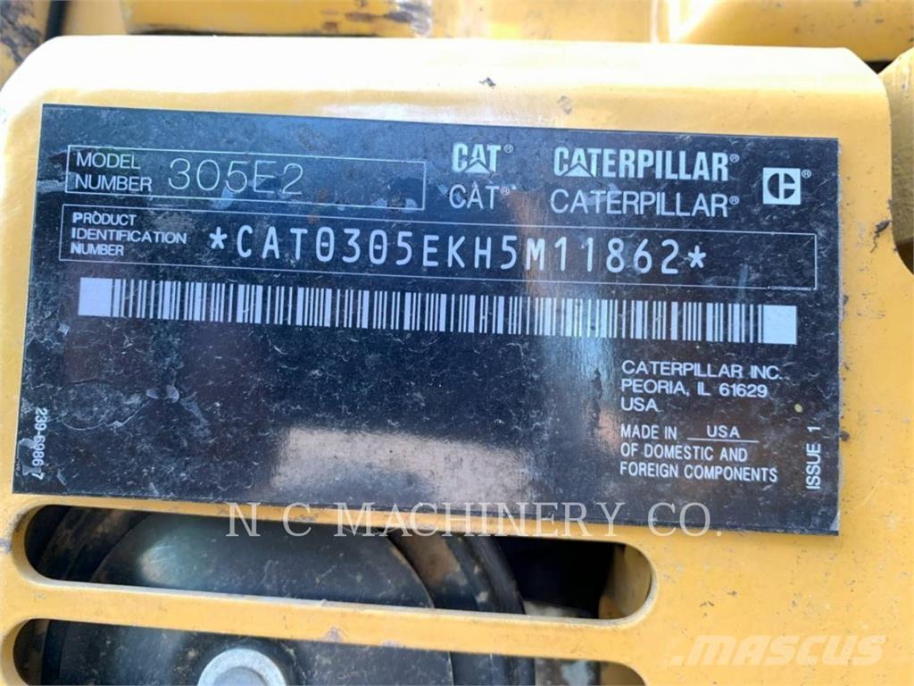 CAT 305E2 CRCB Koparki gąsienicowe