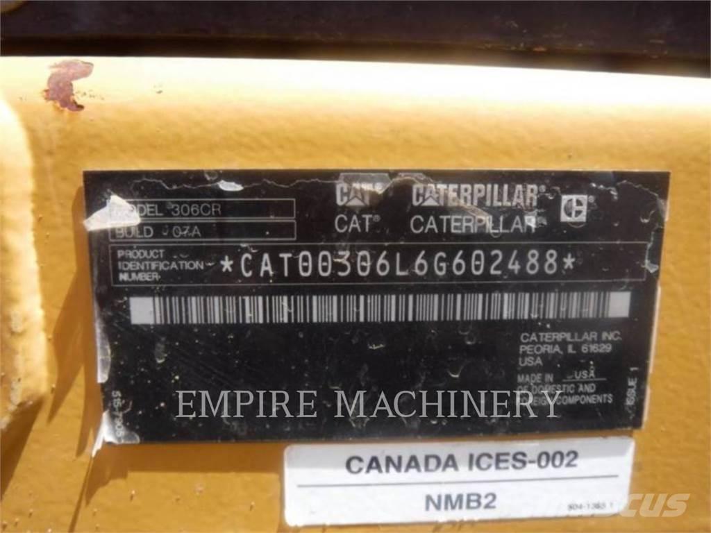 CAT 306-07 OR Koparki gąsienicowe