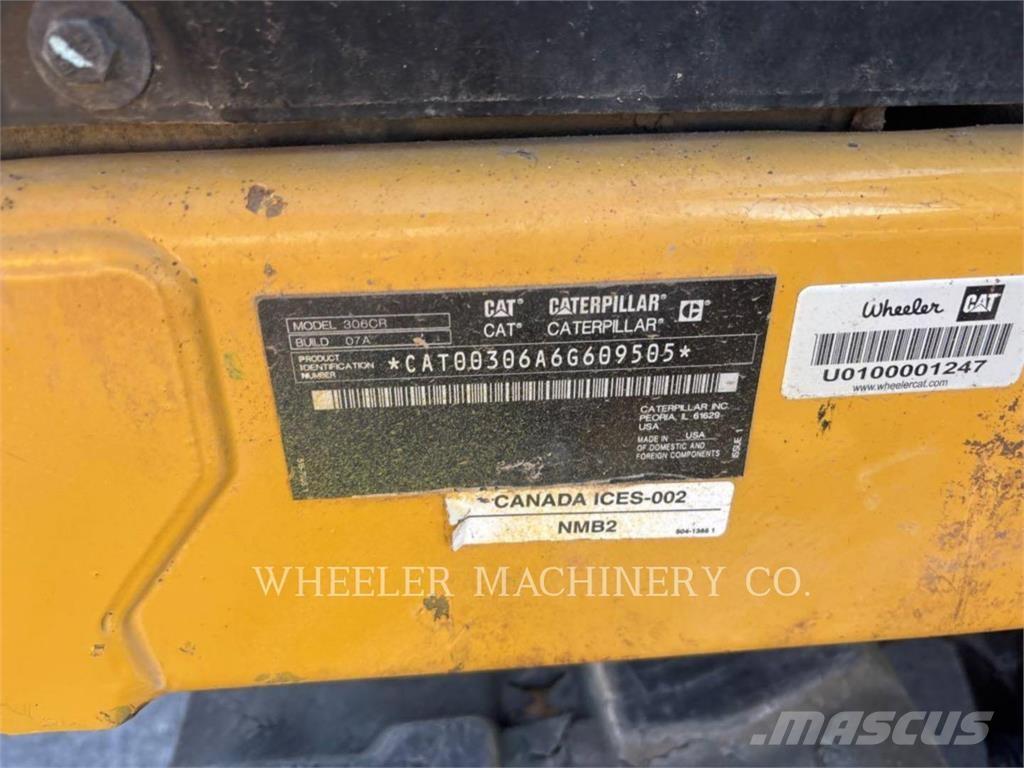 CAT 306 C3 TAQ Koparki gąsienicowe