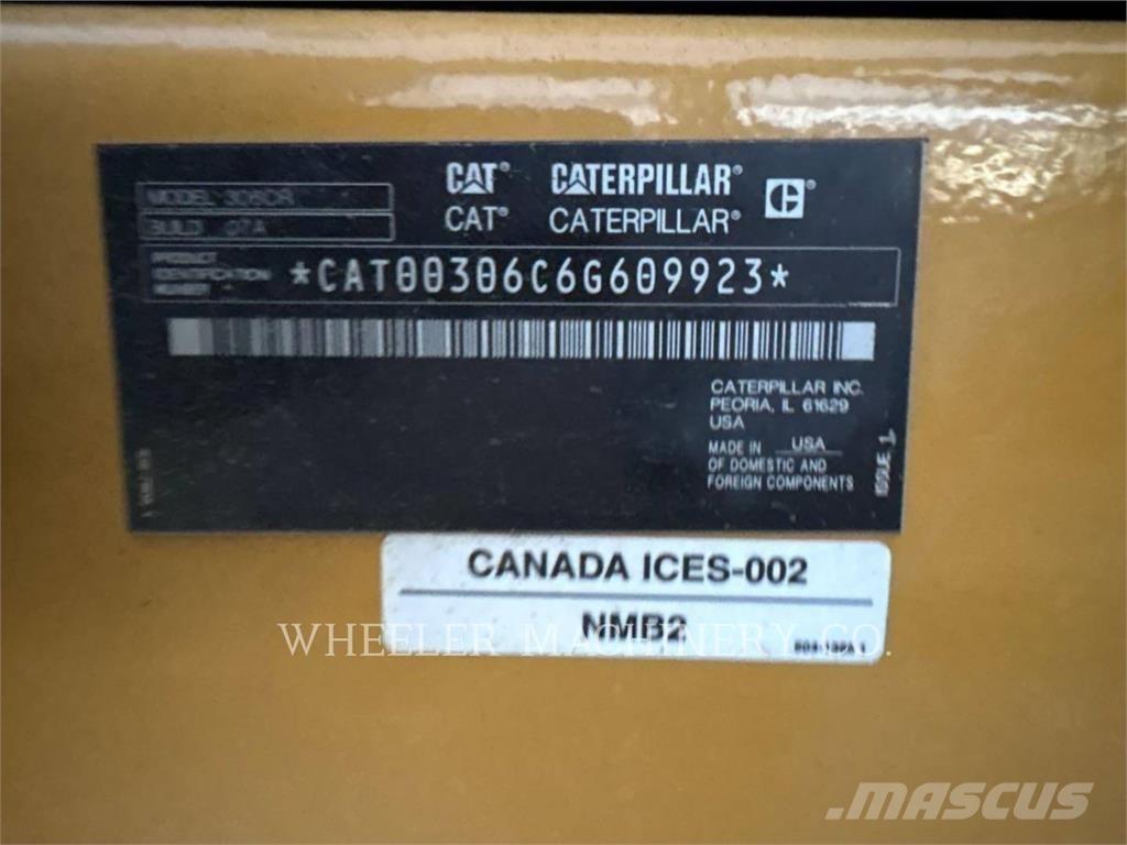 CAT 306 C3 THQ Koparki gąsienicowe