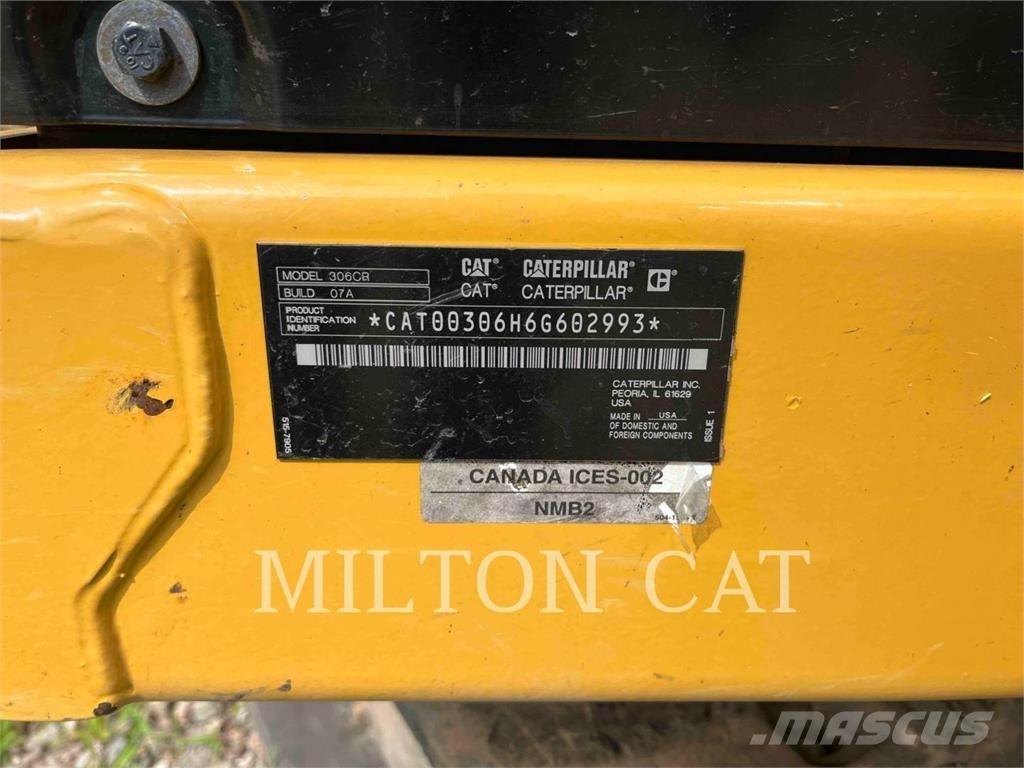 CAT 30607CR Koparki gąsienicowe