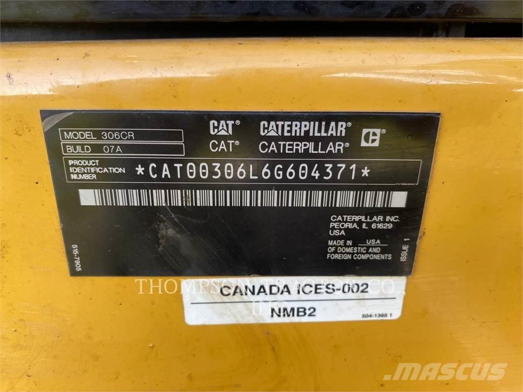CAT 306CR Koparki gąsienicowe