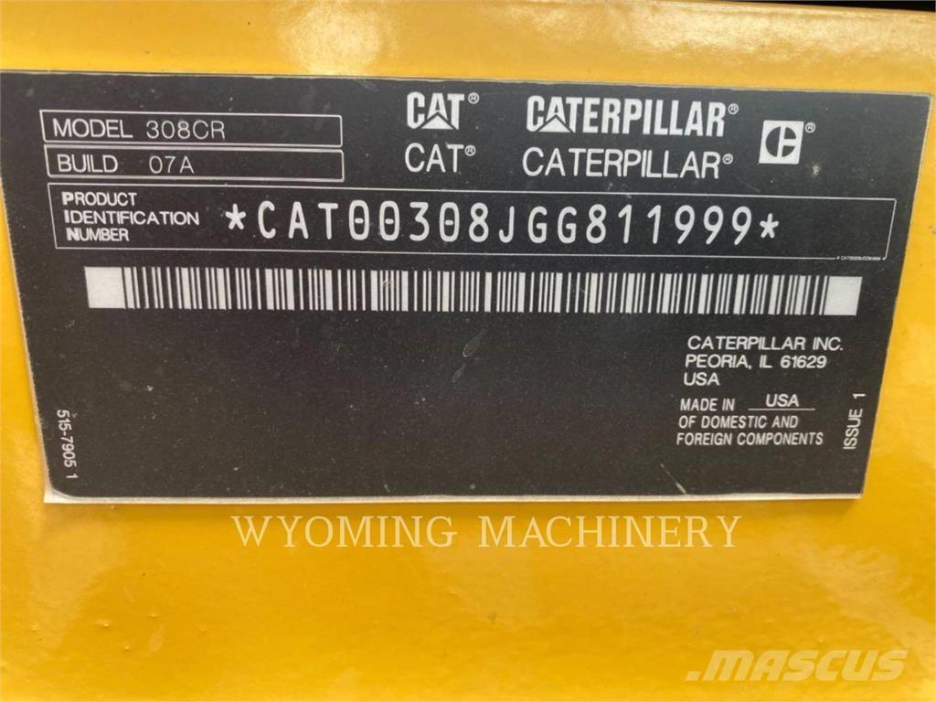 CAT 308 Koparki gąsienicowe