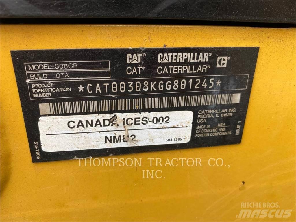 CAT 308CR Koparki gąsienicowe