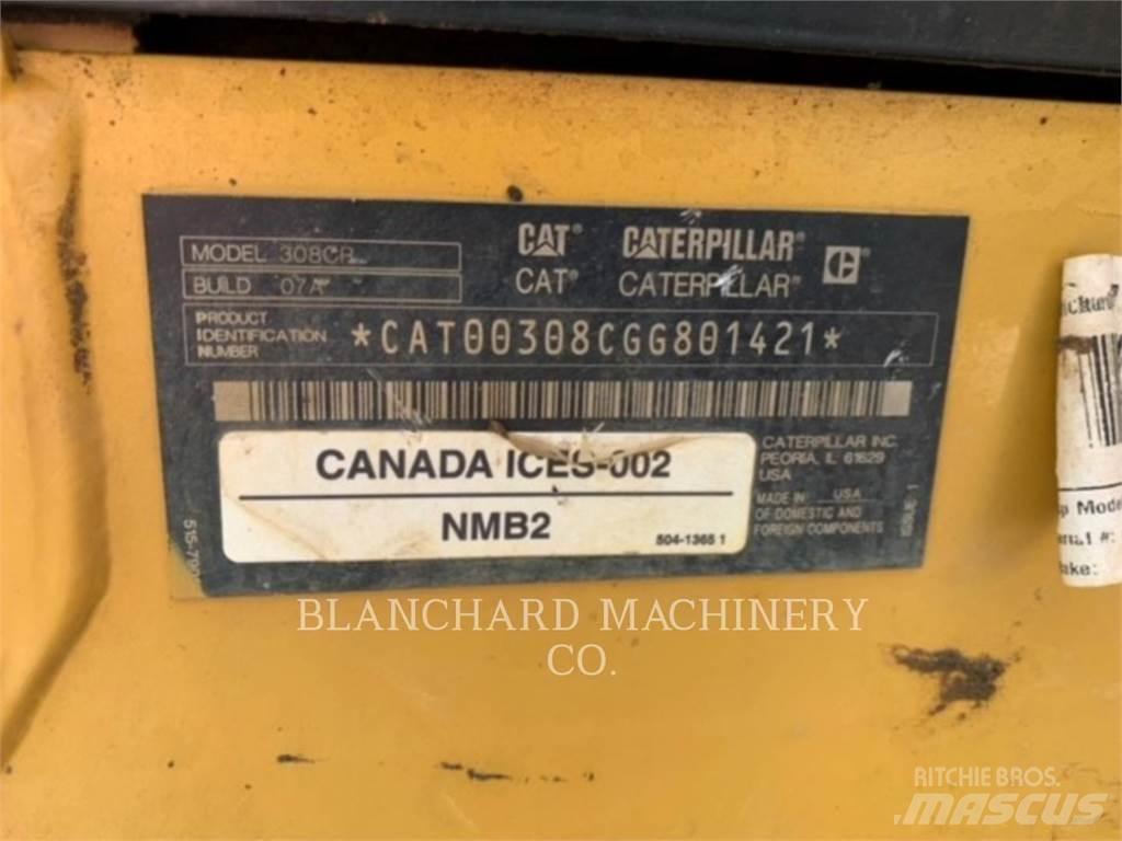 CAT 308CR Koparki gąsienicowe