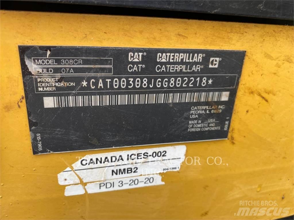 CAT 308CR Koparki gąsienicowe