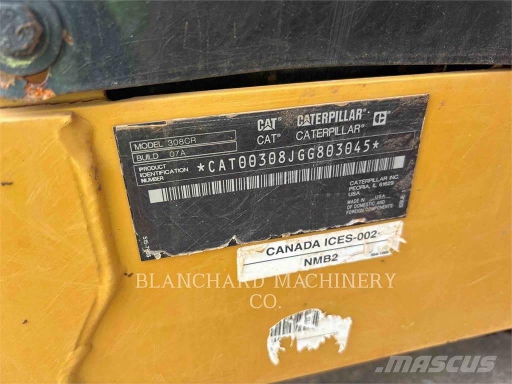 CAT 308CR Koparki gąsienicowe